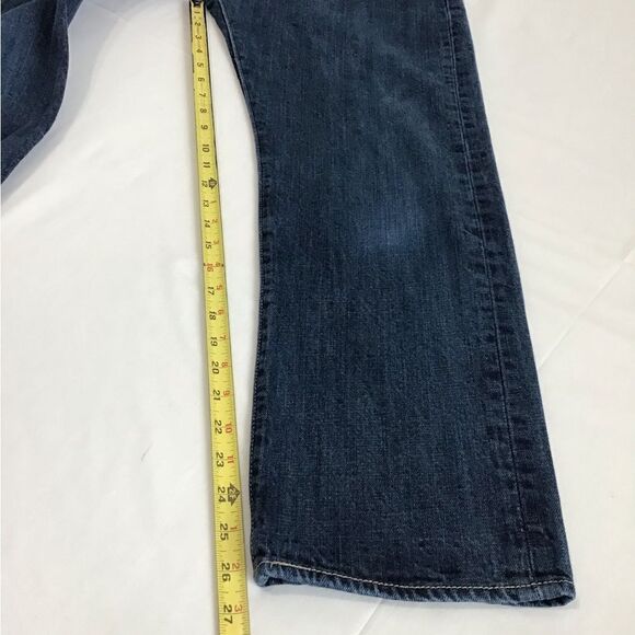 Levi’s 501 Button Fly Jeans Dark Wash Size 32 X 30 Unisex - Picture 11 of 11